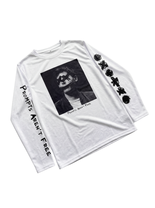 "Prompts Aren't Free" Breathable Long Sleeve