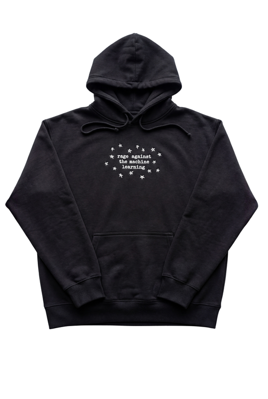 Rage Against the Machine Learning Embroidered Hoodie