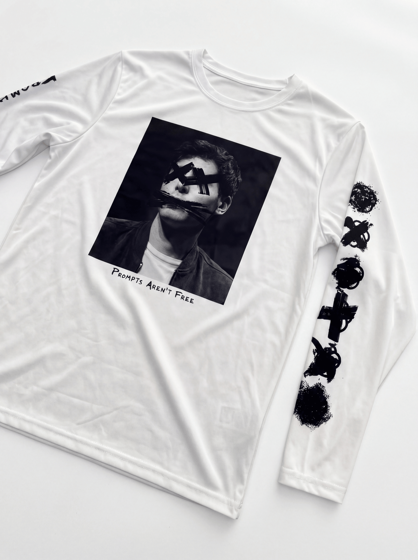 "Prompts Aren't Free" Breathable Long Sleeve