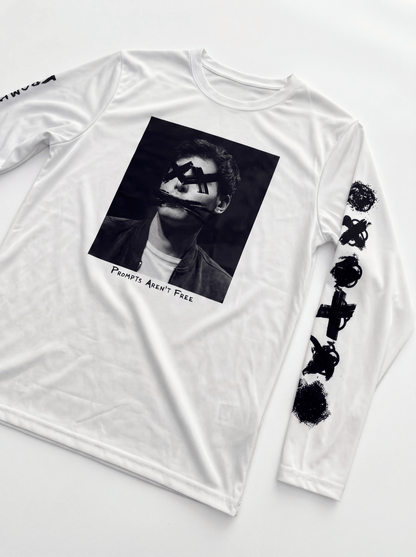 "Prompts Aren't Free" Breathable Long Sleeve